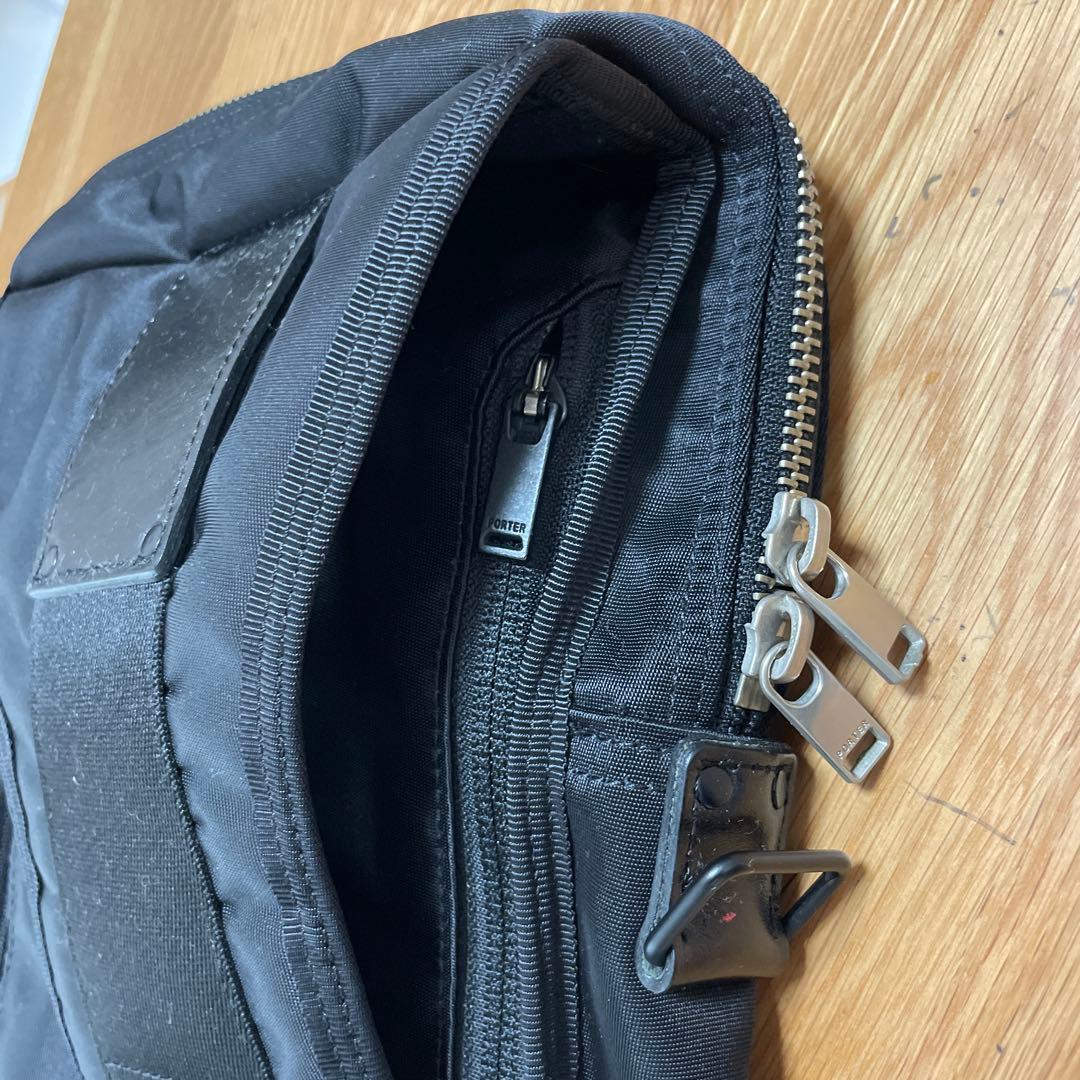 [PORTER] ボディバッグ ワンショルダーバッグ　ブラック