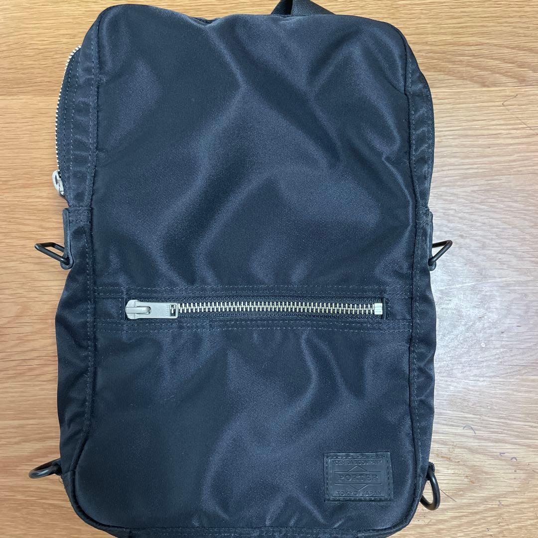 [PORTER] ボディバッグ ワンショルダーバッグ　ブラック