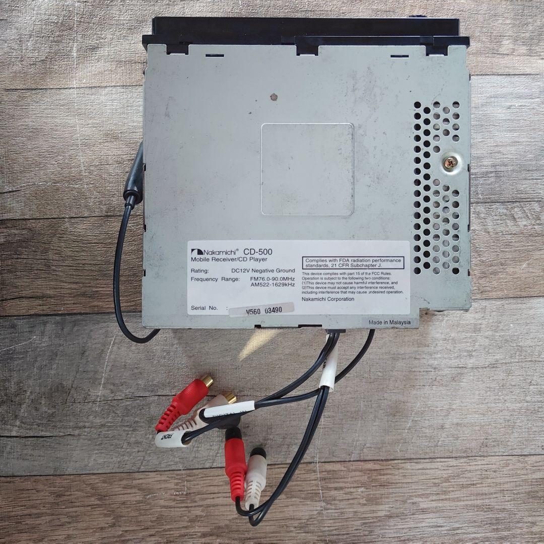 Nakamichi CD-500 ヘッドユニット 新品ピックアップ交換