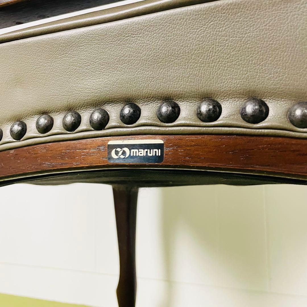 maruni マルニ ダイニングチェア ベルサイユ猫脚 籐 ハイバック①/④