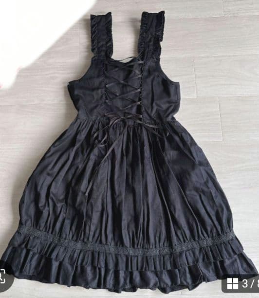 日限定BPN　ピースナウ　ジャンパースカート　ゴシック　ロリータ　ゴスロリ