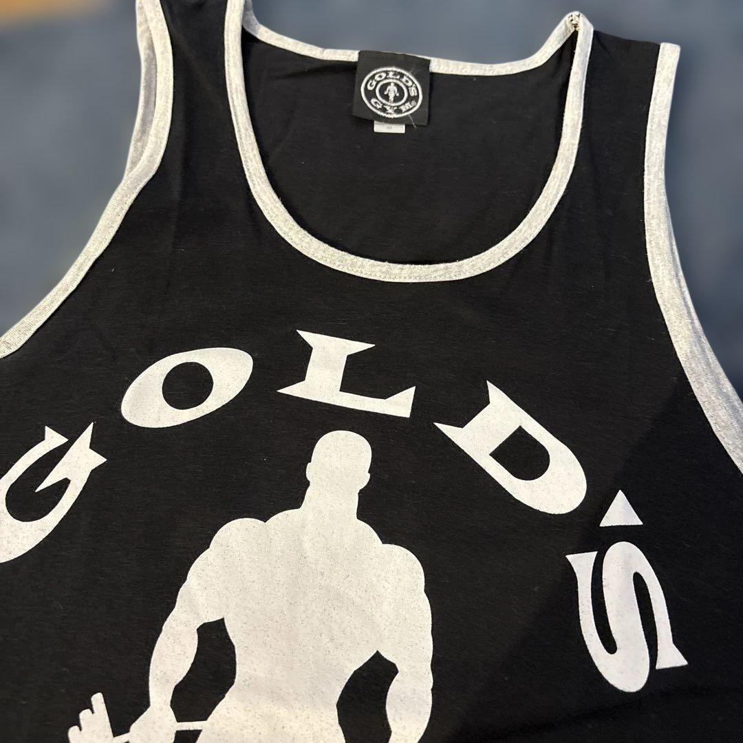 ゴールドジム　リンガータンクトップ　gold's gym 横川尚孝　トレーニング