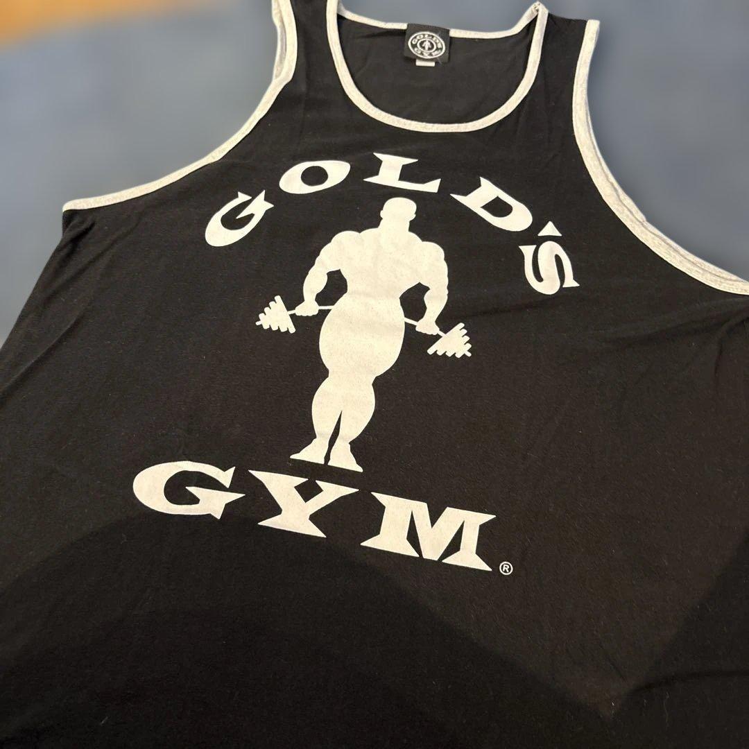 ゴールドジム　リンガータンクトップ　gold's gym 横川尚孝　トレーニング