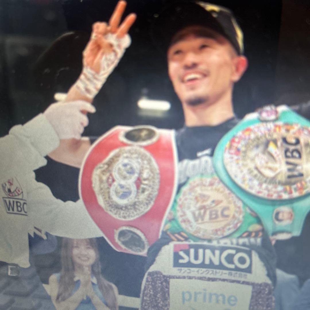 WBC50周年アニバーサリーチャンピオンベルトTシャツ BOXING 井上尚弥