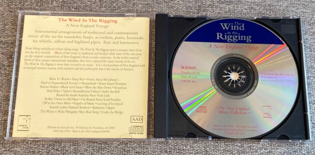 The Wind In The Rigging ケープコッド BGM TDS