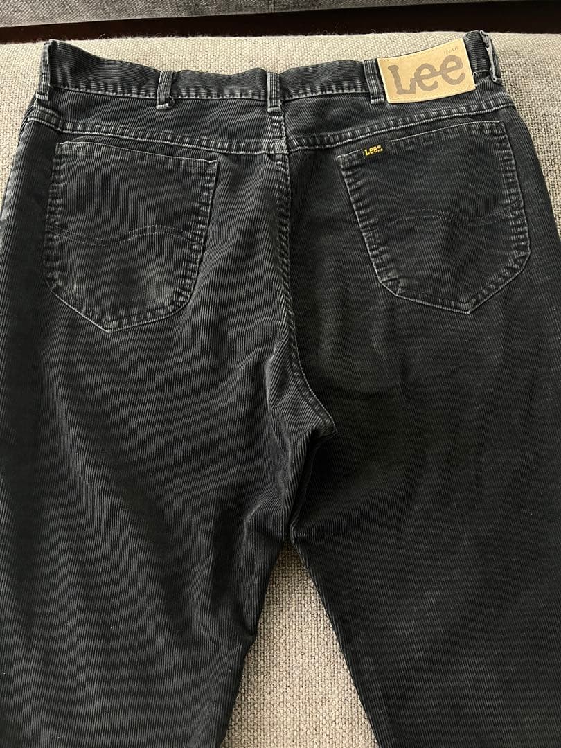美品80s Lee 200-2801 ブラック コーデュロイ36×32 USA製