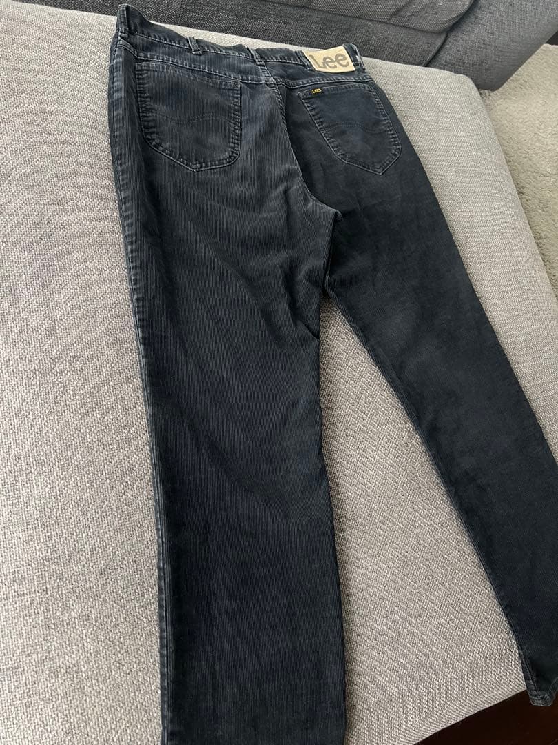 美品80s Lee 200-2801 ブラック コーデュロイ36×32 USA製