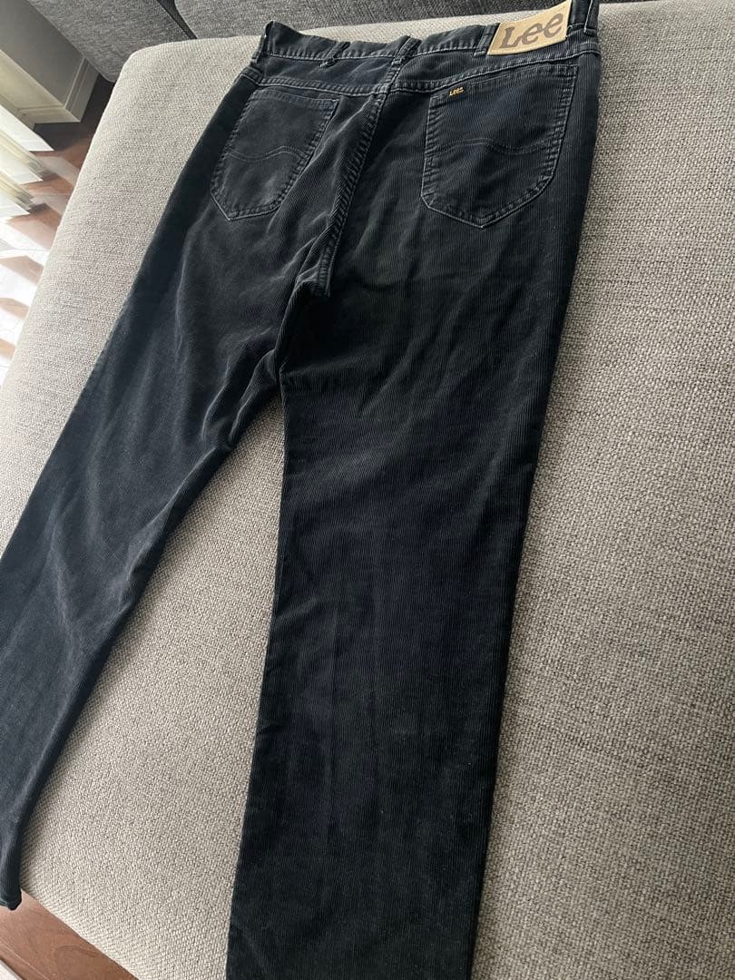 美品80s Lee 200-2801 ブラック コーデュロイ36×32 USA製