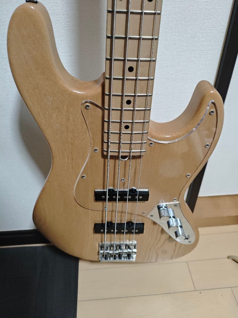 Bacchus WL-4STD ASH エレキベース　4弦　ナチュラル