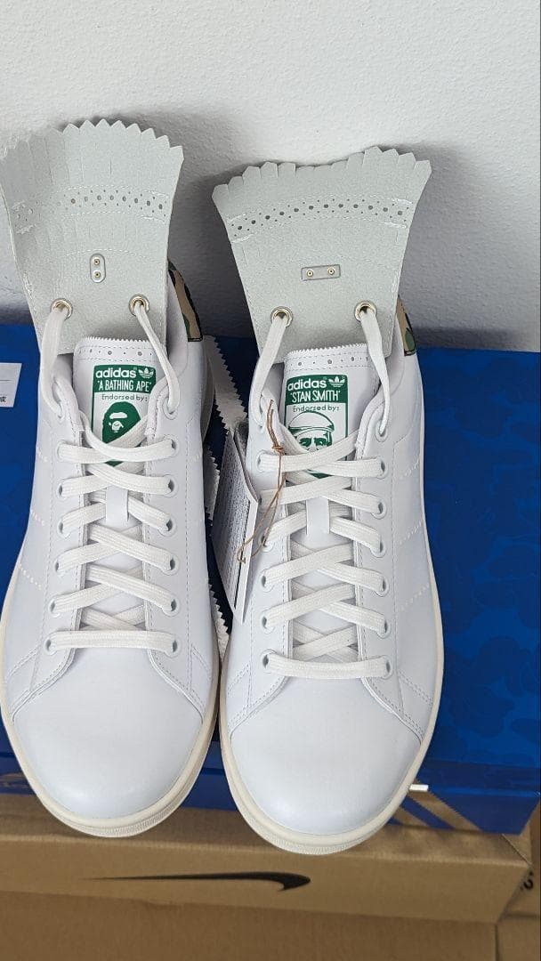 新品未使用 BAPE×ADIDAS スタンスミスゴルフ　アディダス 26.5