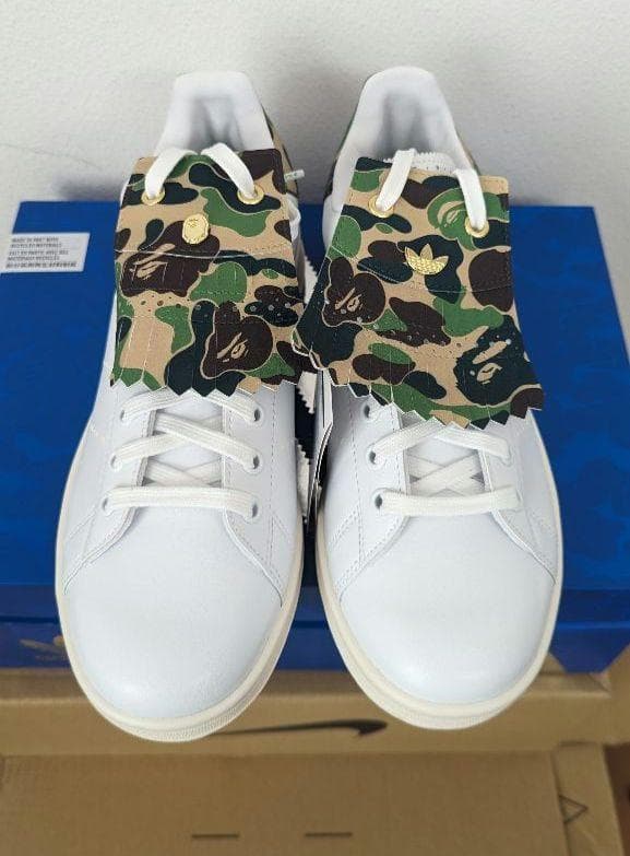 新品未使用 BAPE×ADIDAS スタンスミスゴルフ　アディダス 26.5