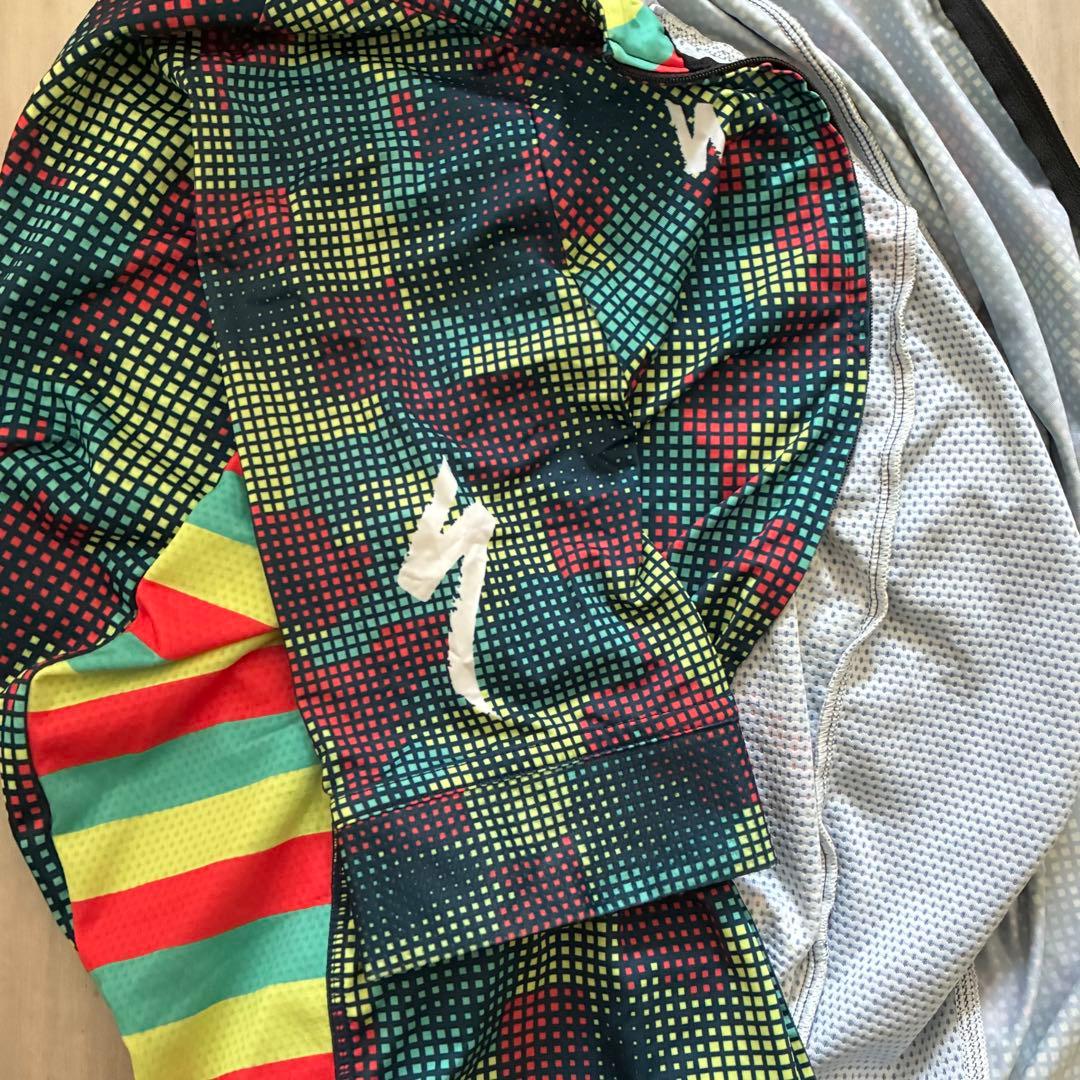 スペシャライズド サイクルジャージ カモフラージュ ビブシューツ上下セット