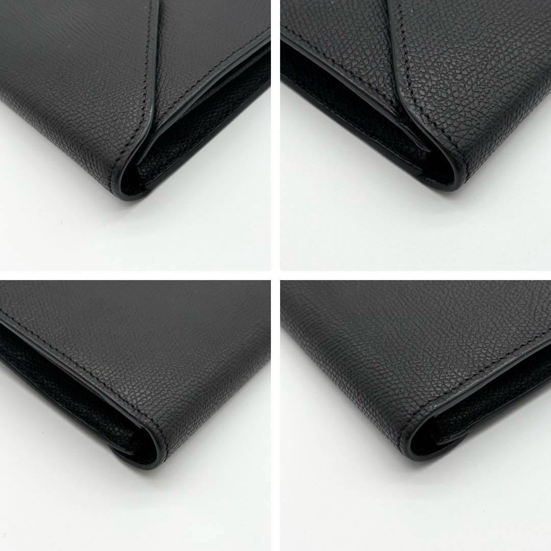 ヴァレクストラ イジィデ レザー ミディアム 財布 ウォレット ブラック 黒