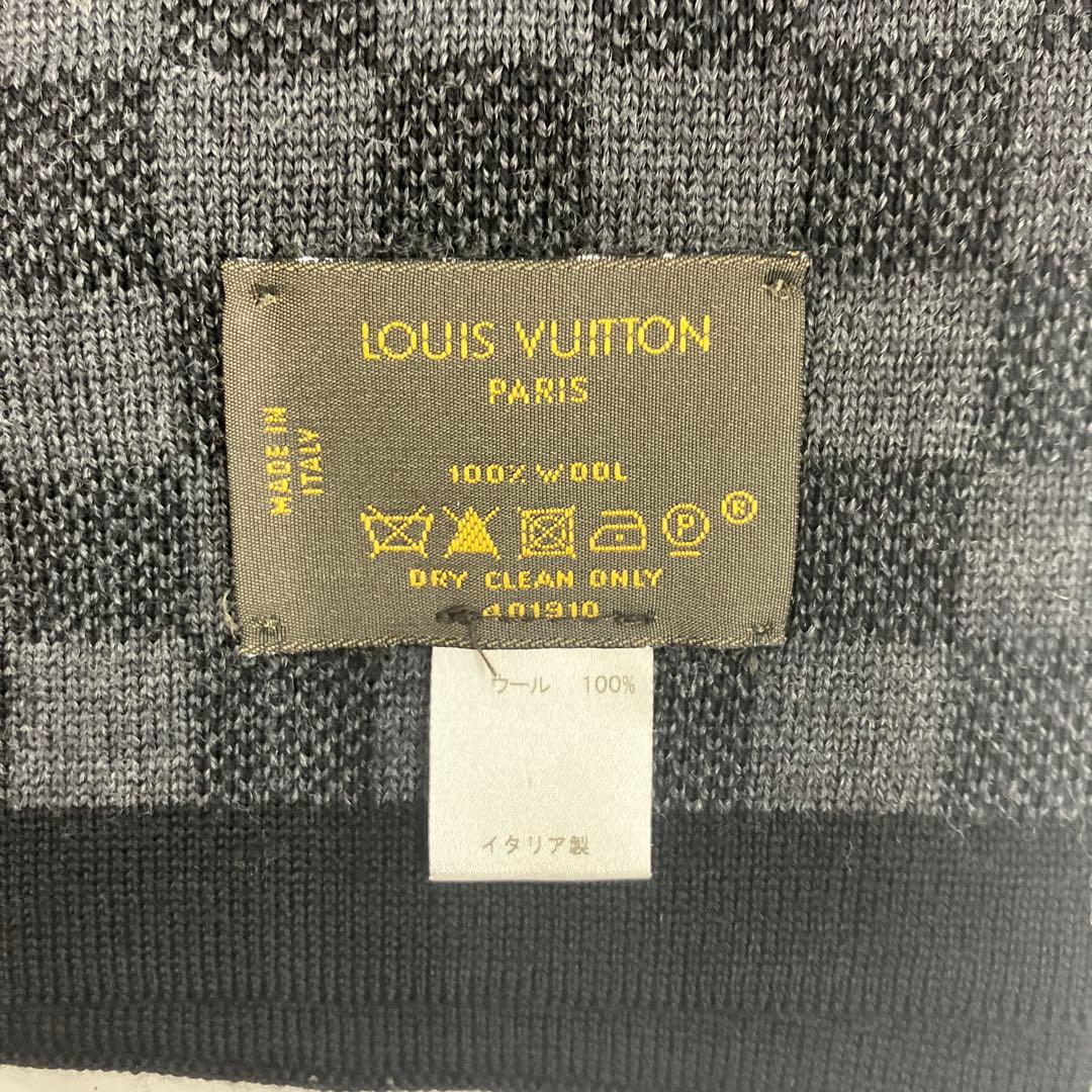 正規保証LOUIS VUITTON ダミエパターン　マフラー