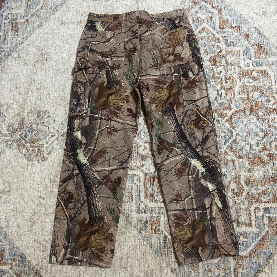 Carhartt カモフラージュ ワークパンツ