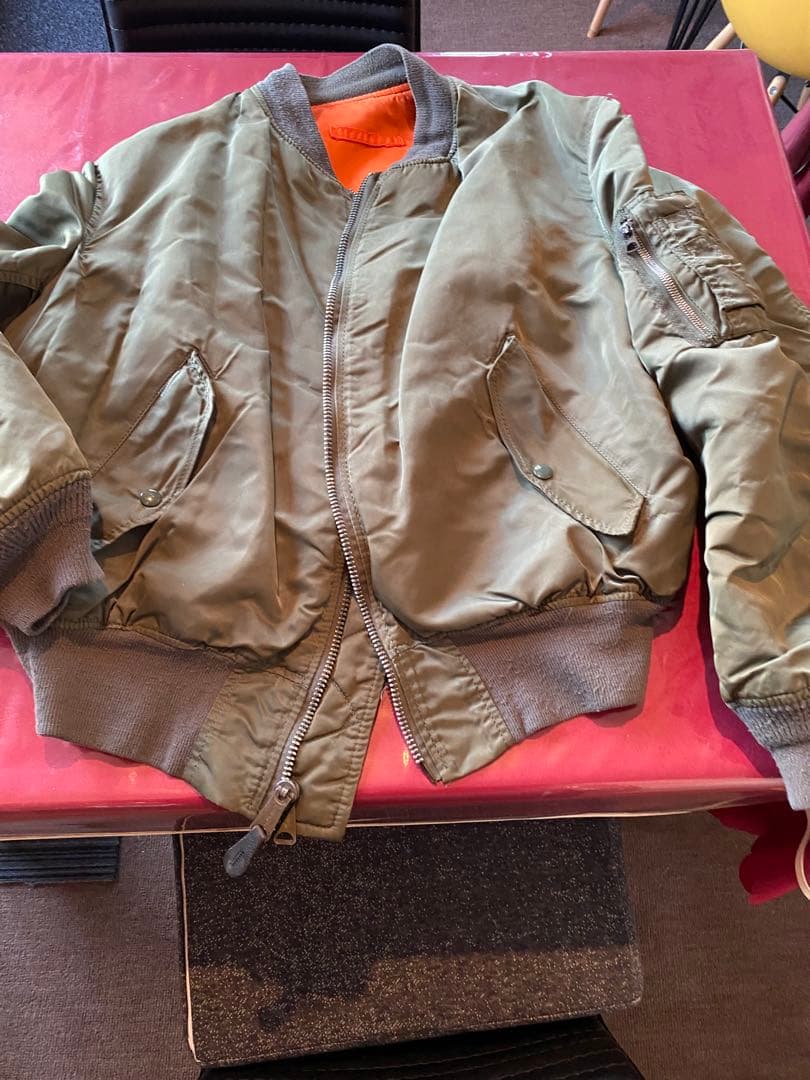 g*n様 ヴィンテージ ALPHA MA-1 フライトジャケット 80s USA