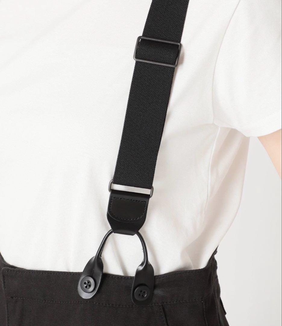 【Spick&Span/スピックアンドスパン】サスペンダー付きワーカーパンツ