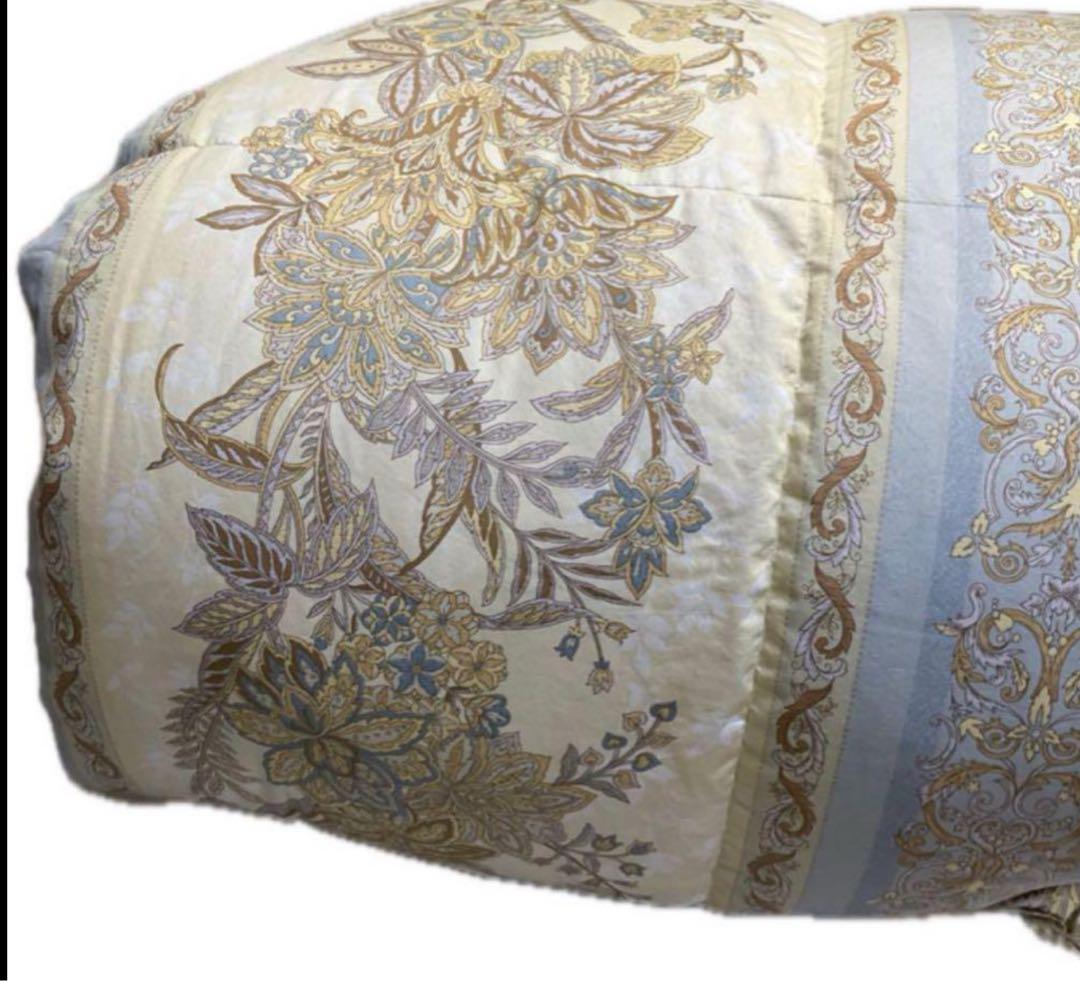 日本製　高級羽毛布団　ダワン90% フェザー10% 詰物1.4キロ