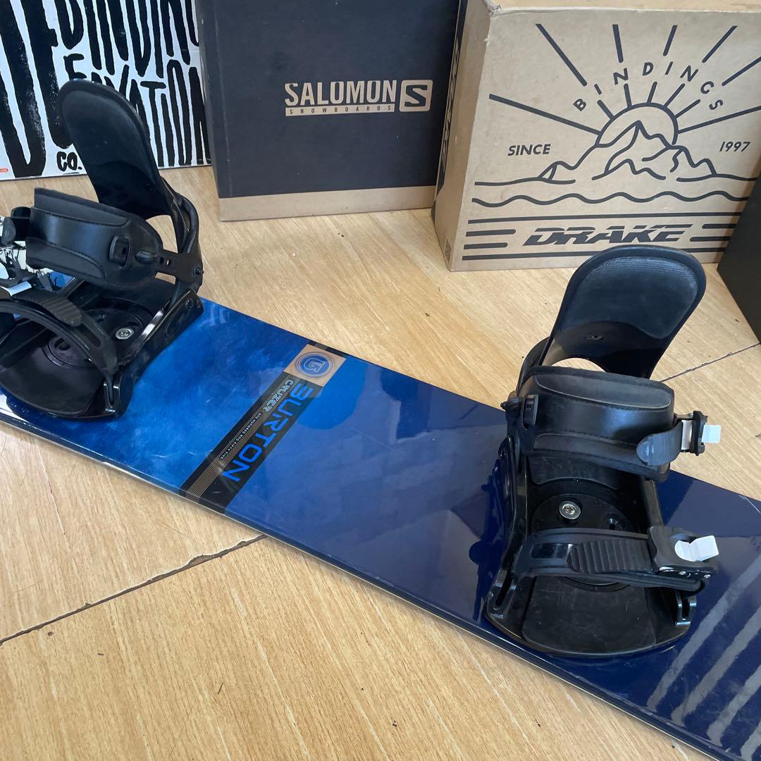 BURTON×ZUMA　バートン　バインディング付スノーボードセット