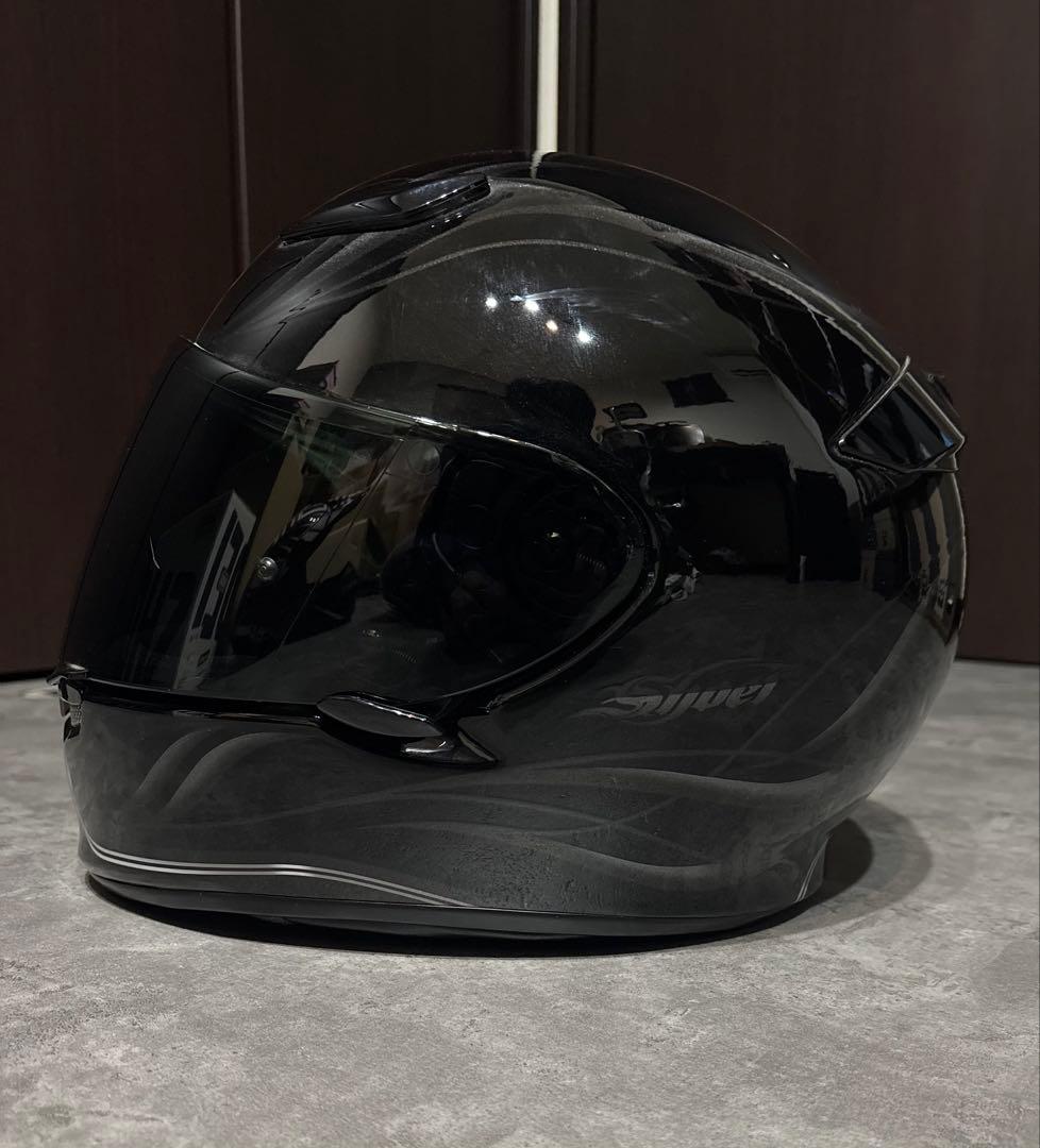 SHOEI フルフェイスヘルメット 黒　要インナー交換