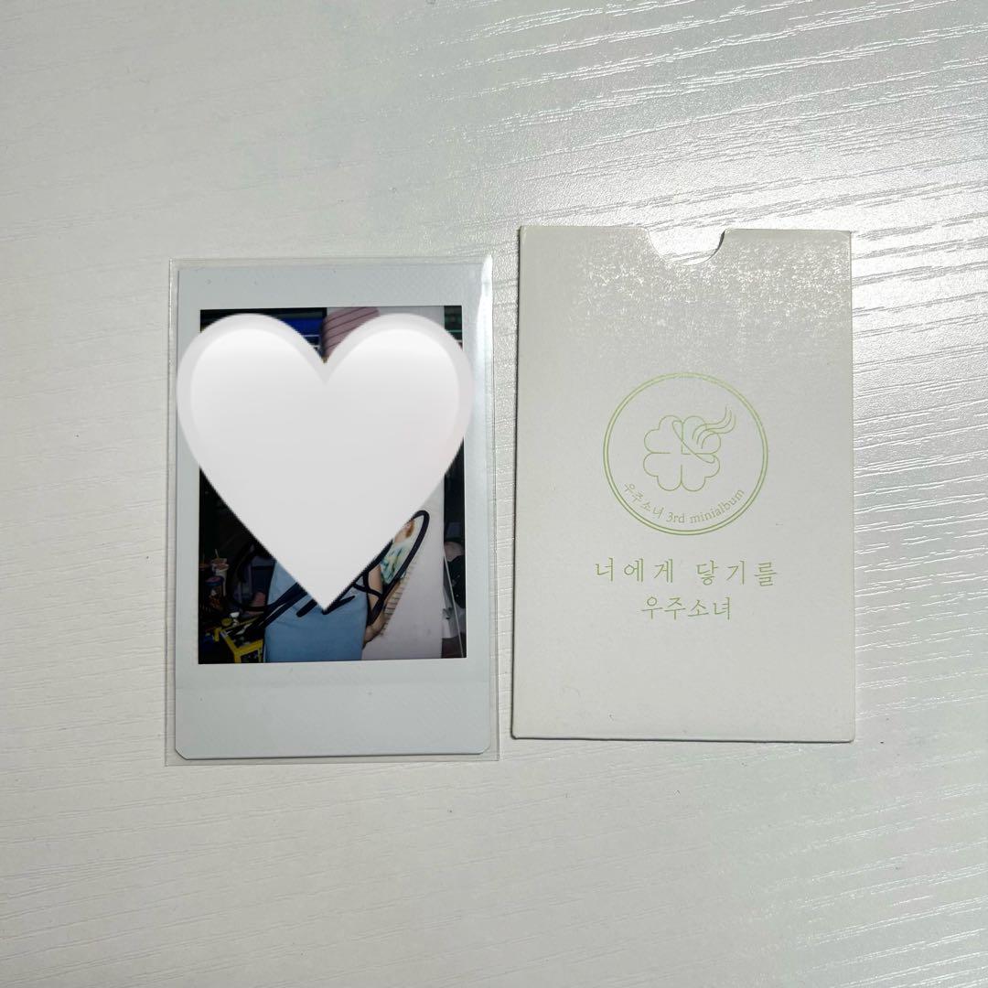 wjsn 宇宙少女 ウンソ サイン入りチェキ