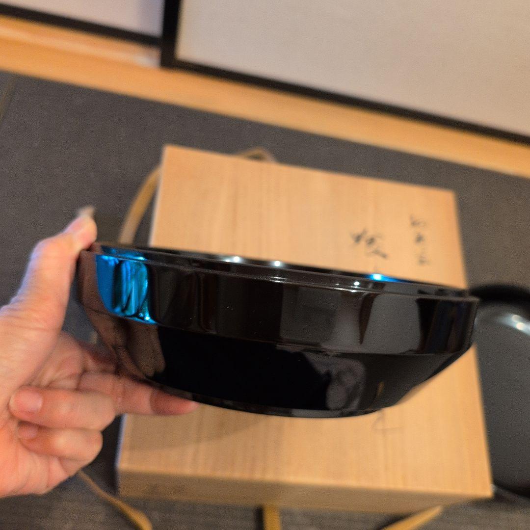 輪島塗 高台寺蒔絵 食籠 茶平一斎 造