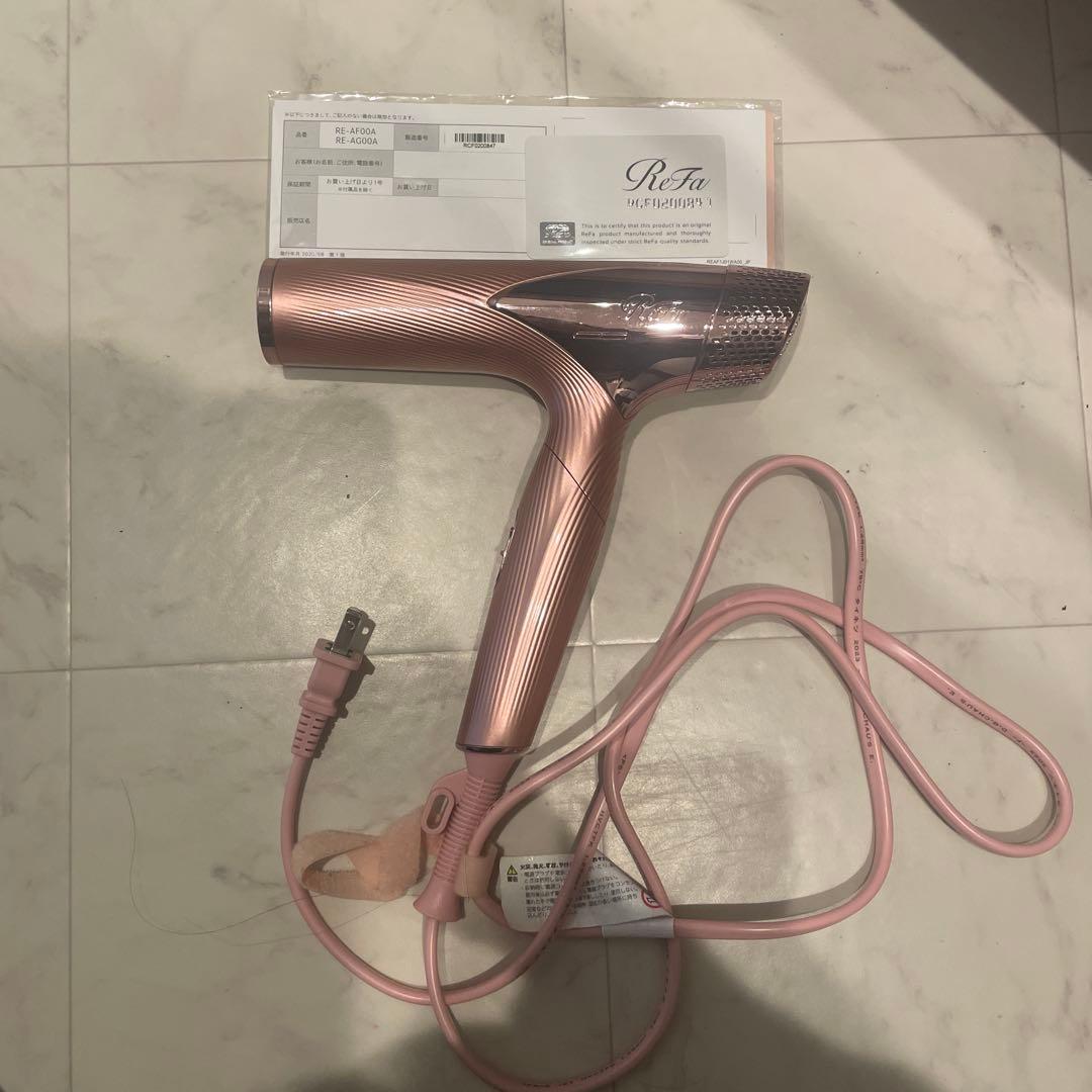 ReFa ヘアドライヤー ピンク　スマート