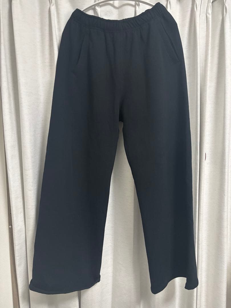 パンツ KAIKO Cloud trouser \"BLACK\"