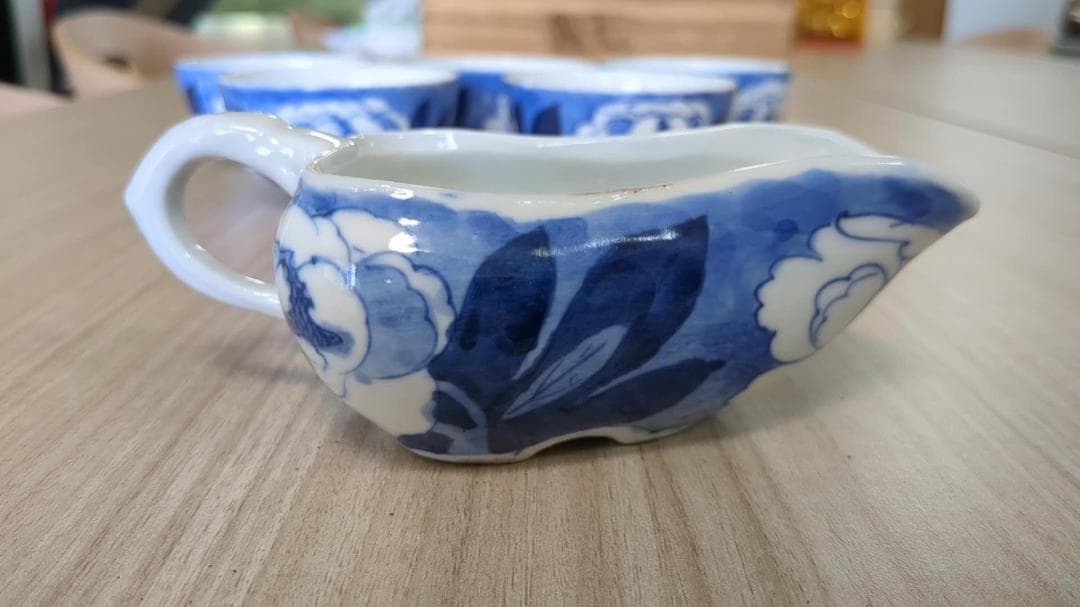 伊万里焼　骨董　急須　湯冷まし　アンティーク茶器セット