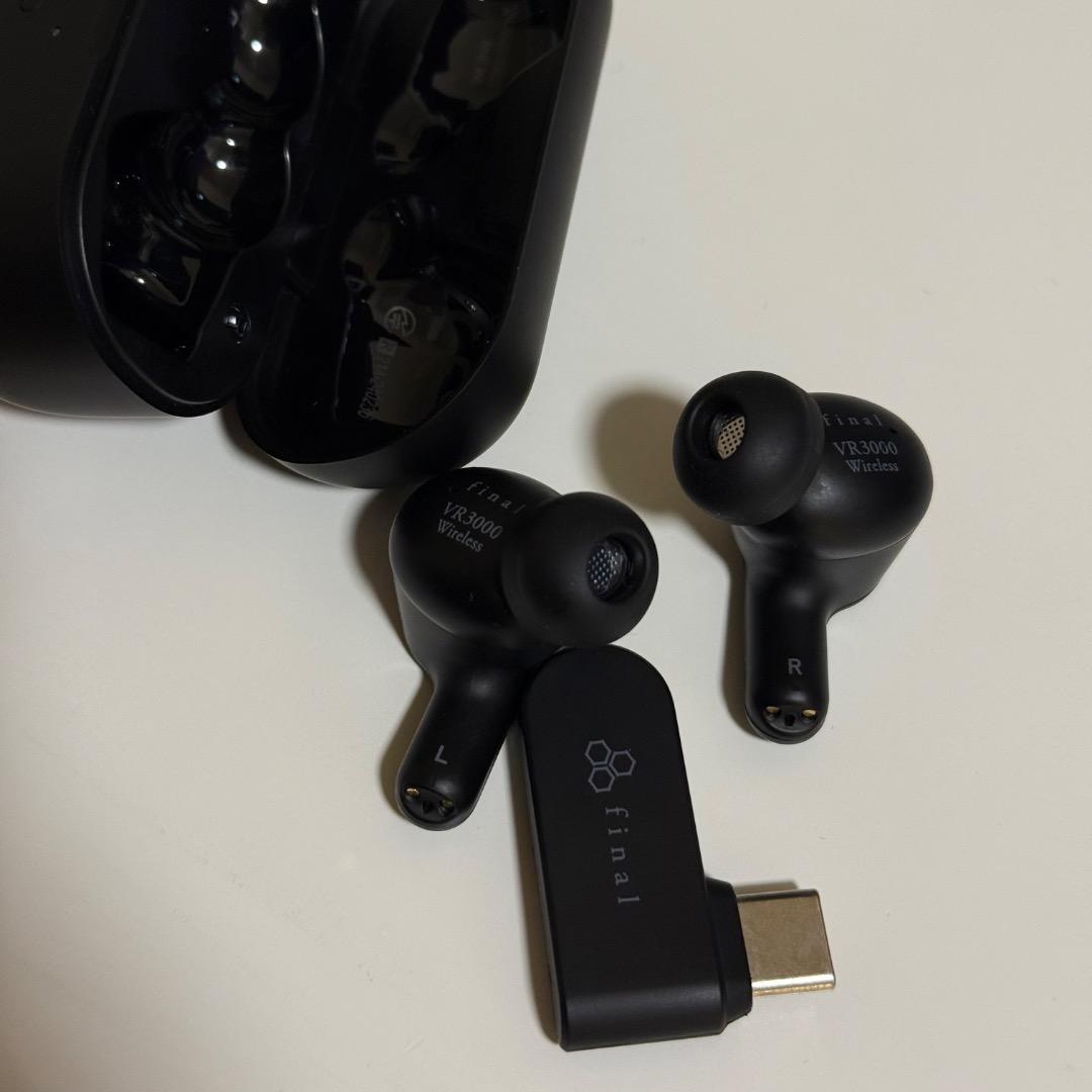 [美品] Final VR3000 Wireless無線イアホン