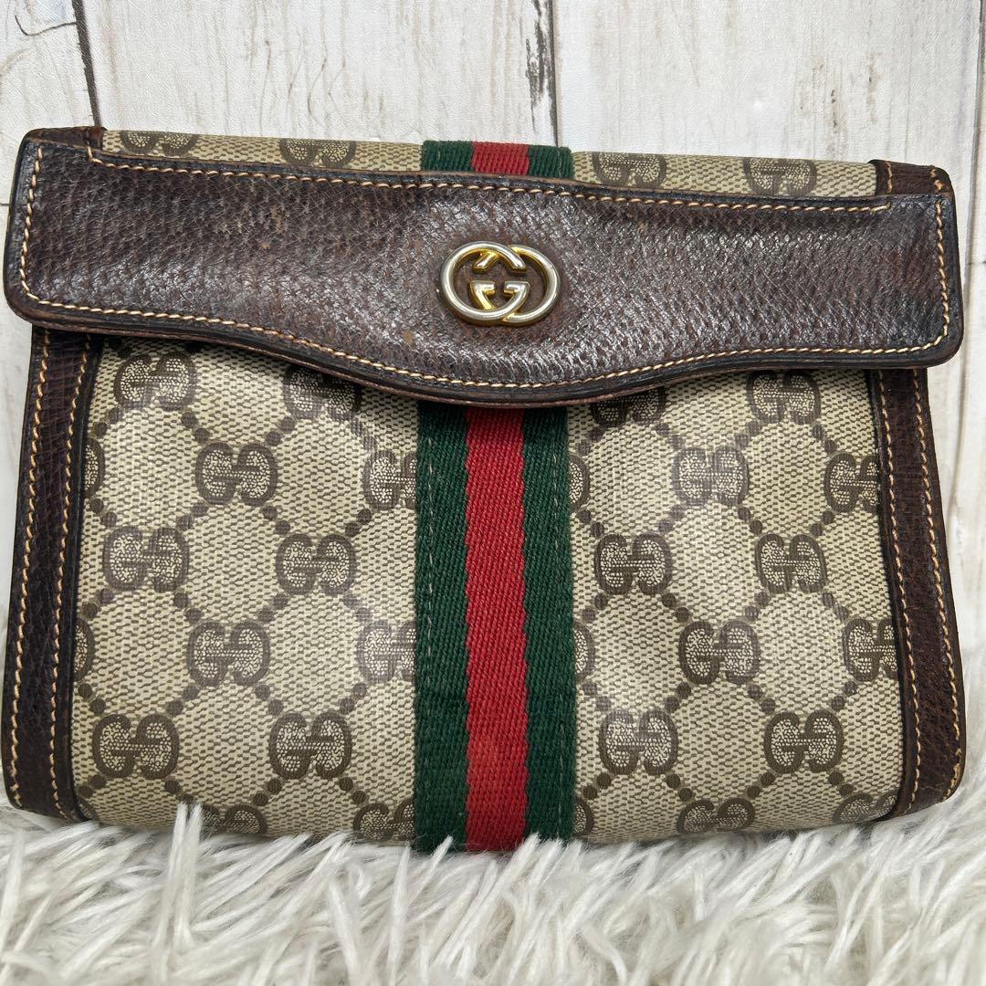 GUCCI グッチ GGスプリーム シェリー セカンドバッグ バッグ