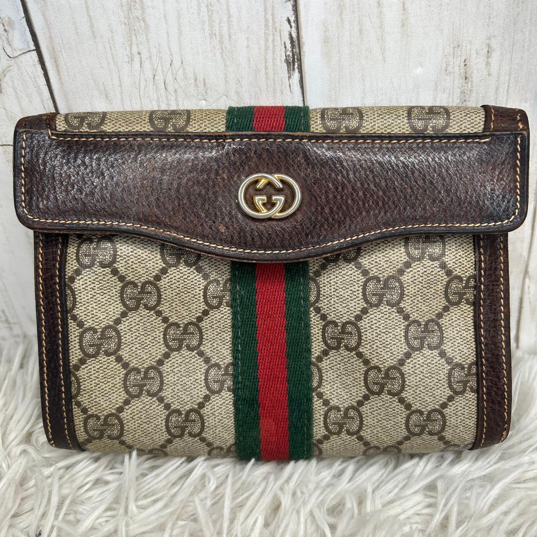 GUCCI グッチ GGスプリーム シェリー セカンドバッグ バッグ