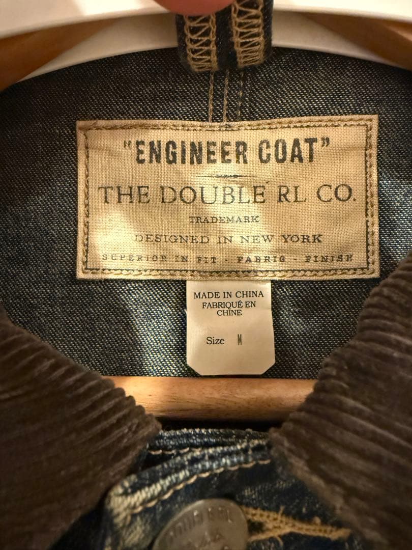 RRL デニムチョア ジャケットMサイズ カバーオール インディゴ