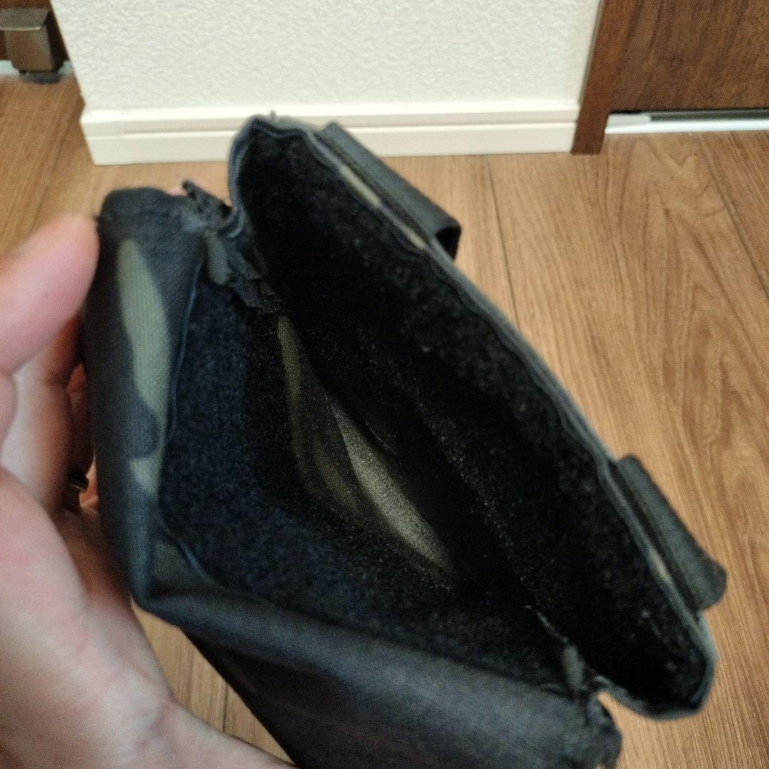 実物 spiritus systems jstaポーチ ブラックマルチカム