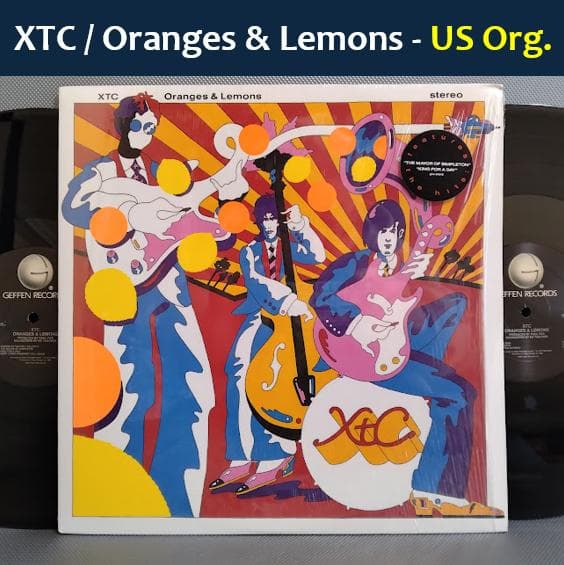 ★XTC / Oranges & Lemons★US Org. 2LP