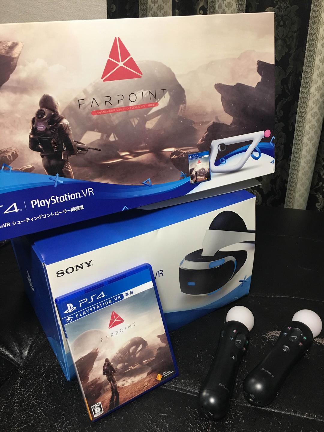 美品PSVR FAR POINT同梱版 コントローラセット