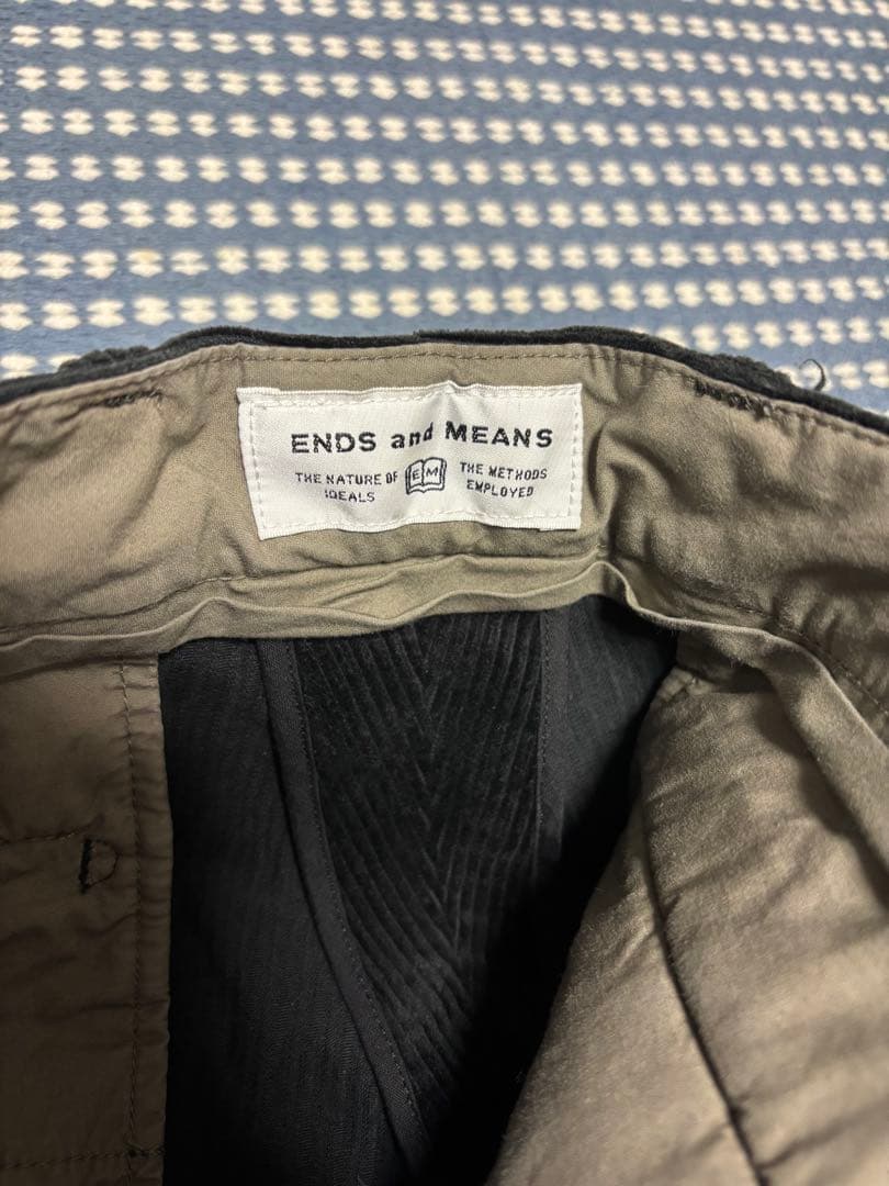 パンツ ends and means Grandpa Cord Trousers