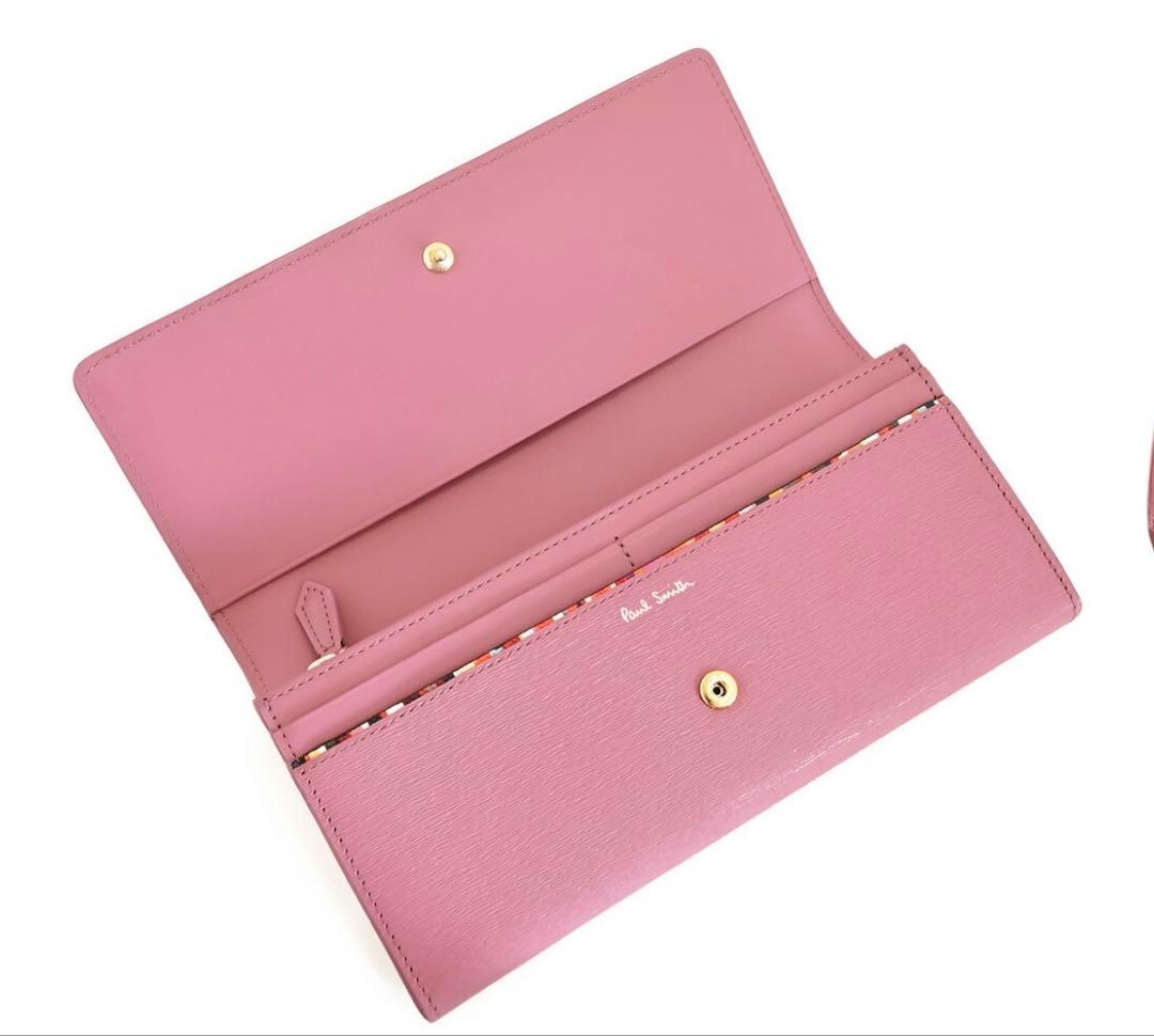 Paul Smith ピンク 長財布