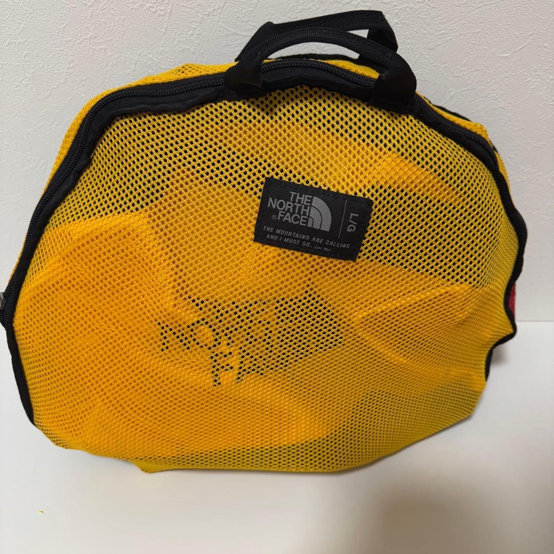 ノースフェイス ダッフルバッグ　Lサイズ90 イエローゴールド