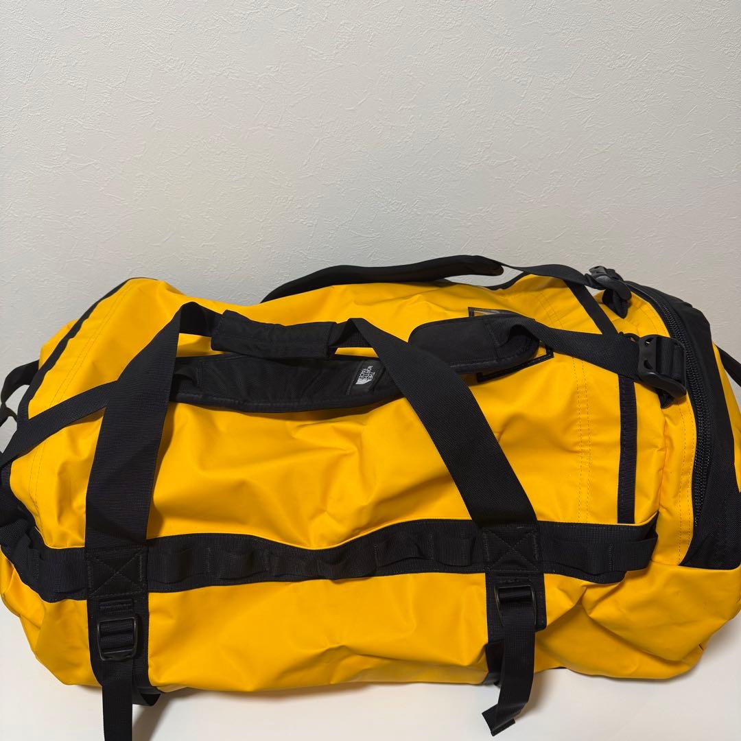 ノースフェイス ダッフルバッグ　Lサイズ90 イエローゴールド