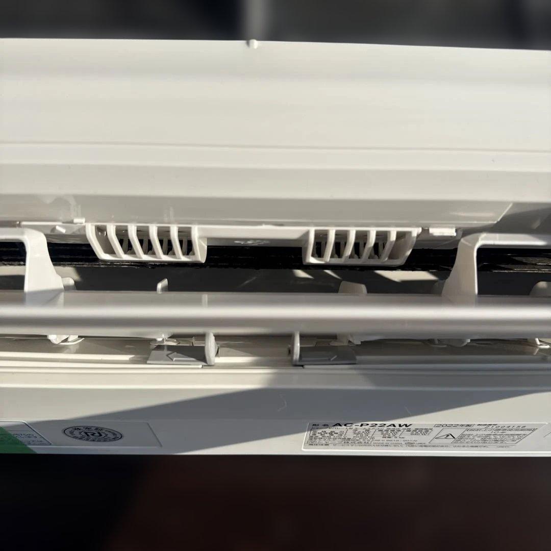 ルームエアコン AC-P22AW SHARP 容量2.2kw 6畳～8畳向け