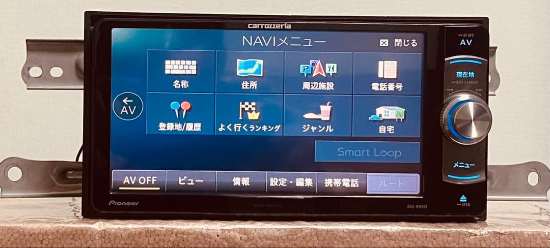 AVIC-RW900 メモリーナビ★地図データ- 2016年製 ★A-398