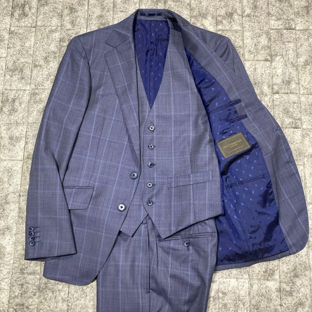 kkk　グローバルスタイル　スリーピーススーツ　REDA 清涼感