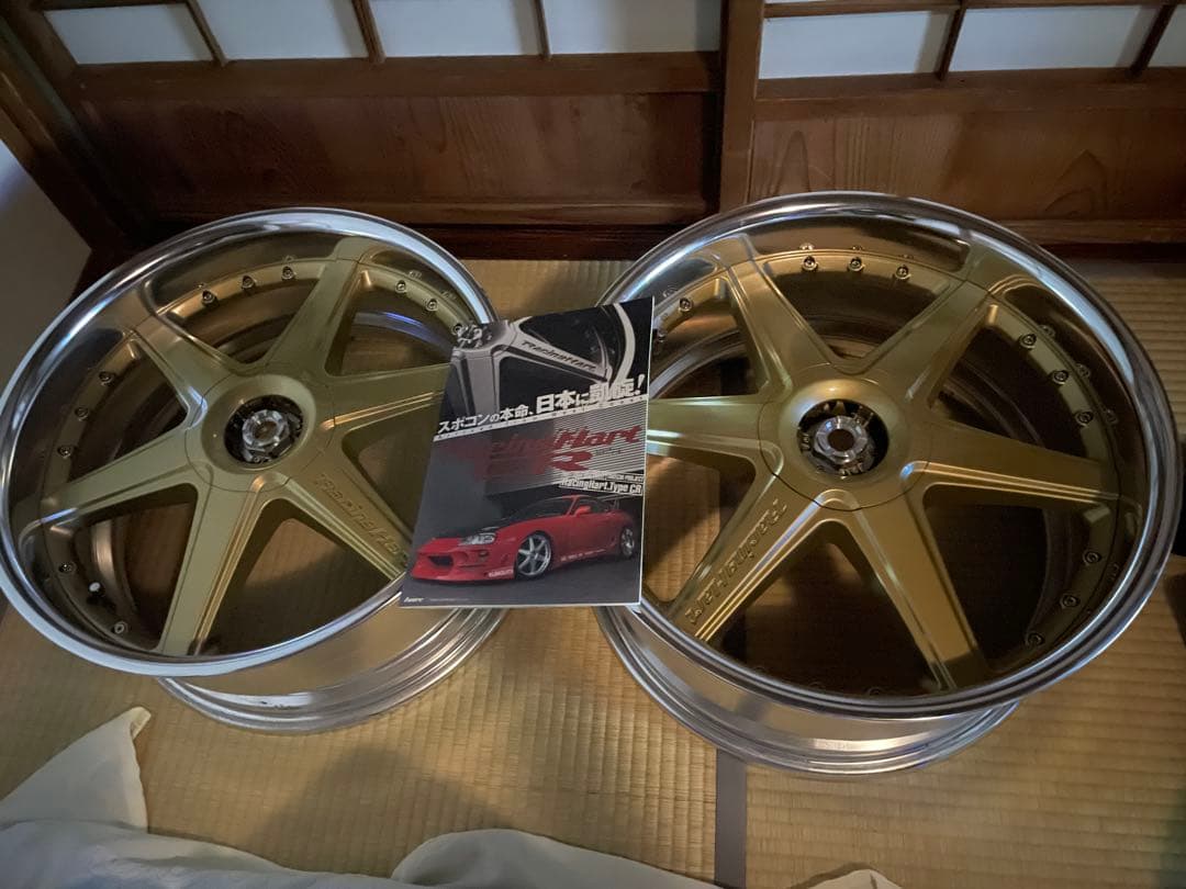 レーシングハートタイプCR 19インチ4本