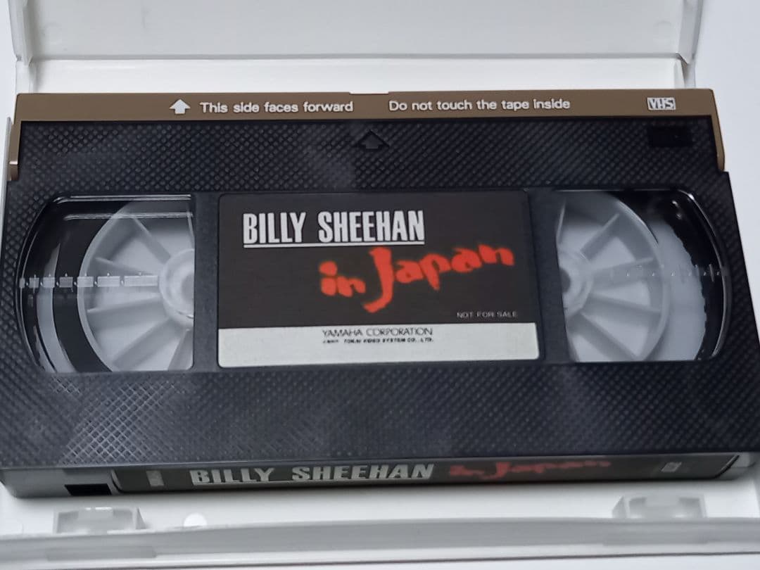 Billy sheehan『in Japan』非売品レアビデオ