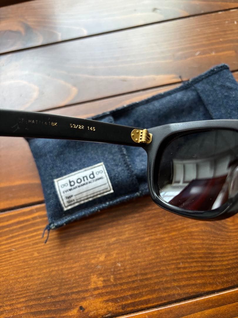 長瀬智也着用bond EYEWEAR :067サングラス※別レンズお付けします
