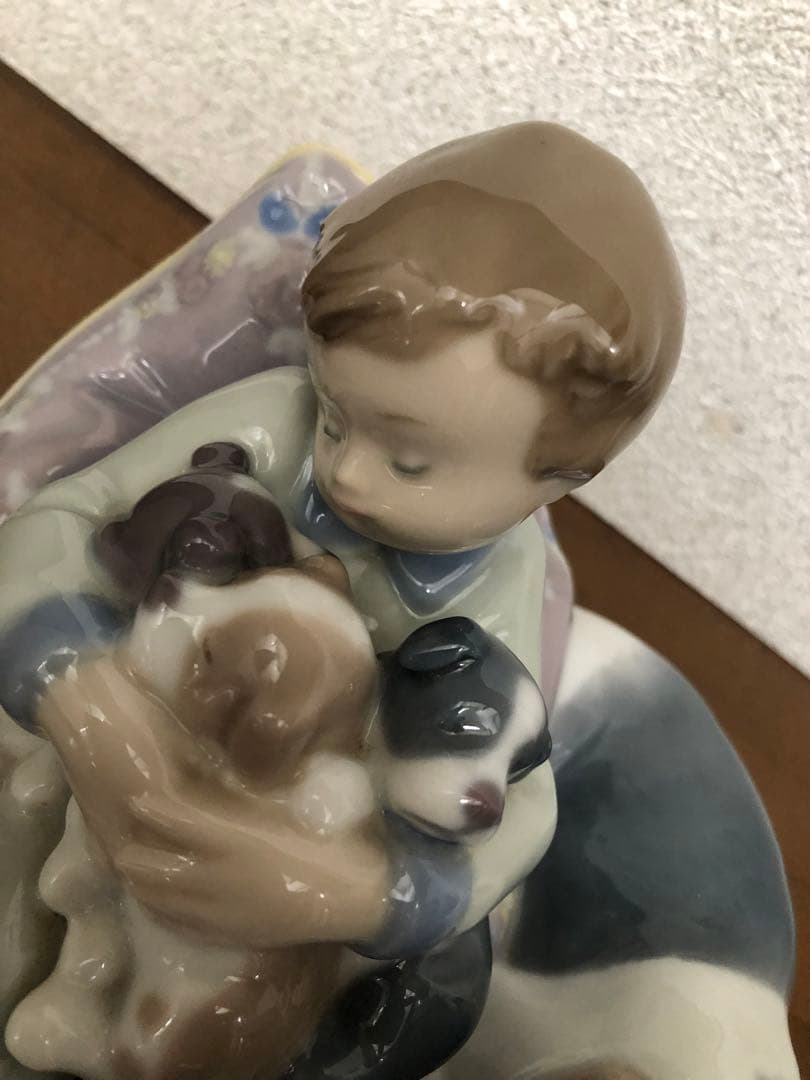 リヤドロLLADROフィギュリン1535みんなおねんね