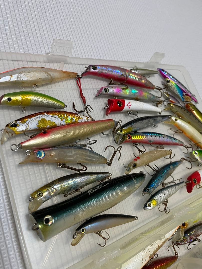 シーバス、トラウトなどなどルアーごちゃ混ぜセット（ジャンク品もあり）