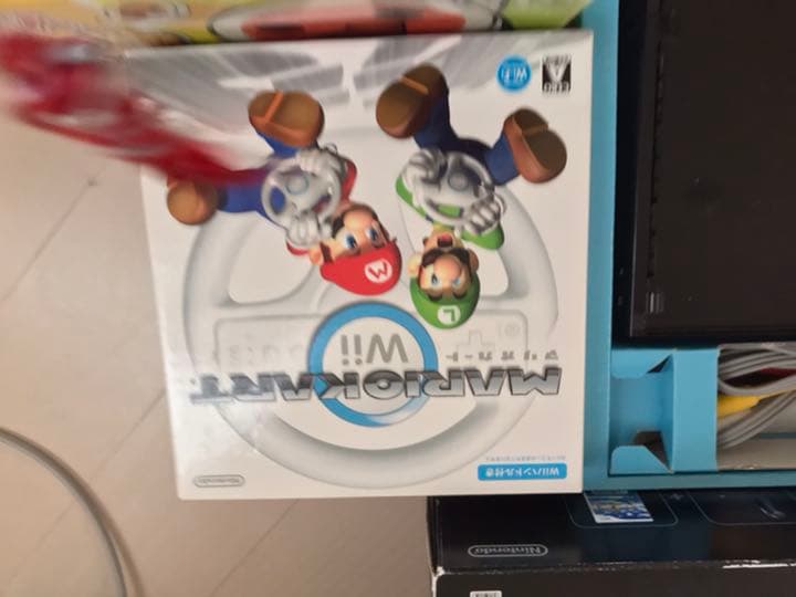任天堂wii本体とマリオカート、太鼓の達人セット