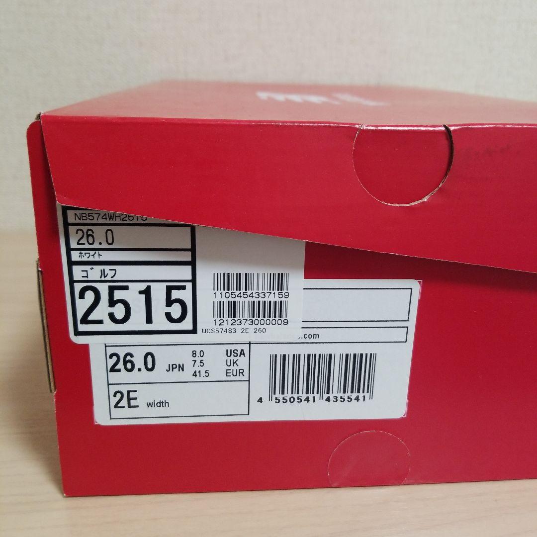 【新品】ニューバランス ゴルフシューズ UGS574S3 26cm
